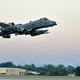 Lt. Col. Ben Rudolphi takes off from Incirlik Air Base in Turkey in an A-10 Thunderbolt II in this file photo from July 11, 2017